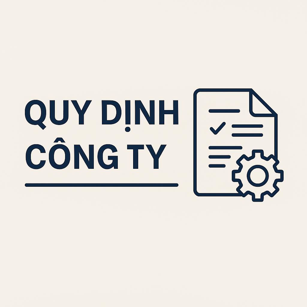 Chính sách và Quy định Công ty dành cho Tư vấn viên mới POL_001